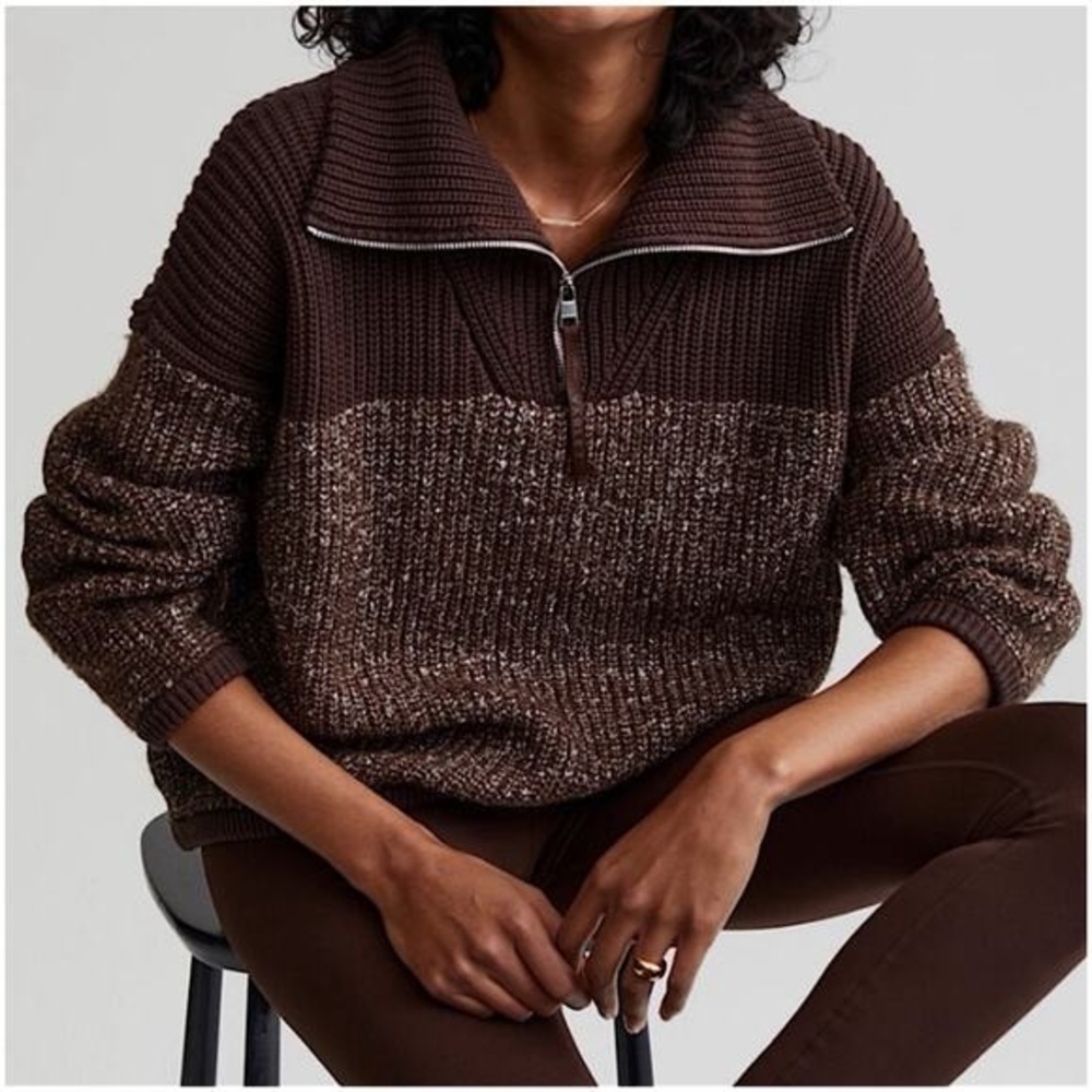 Varley Willard Zip Sweater